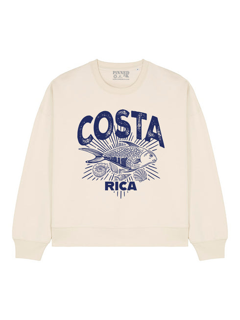 Kastenförmiger Pullover Costa Rica